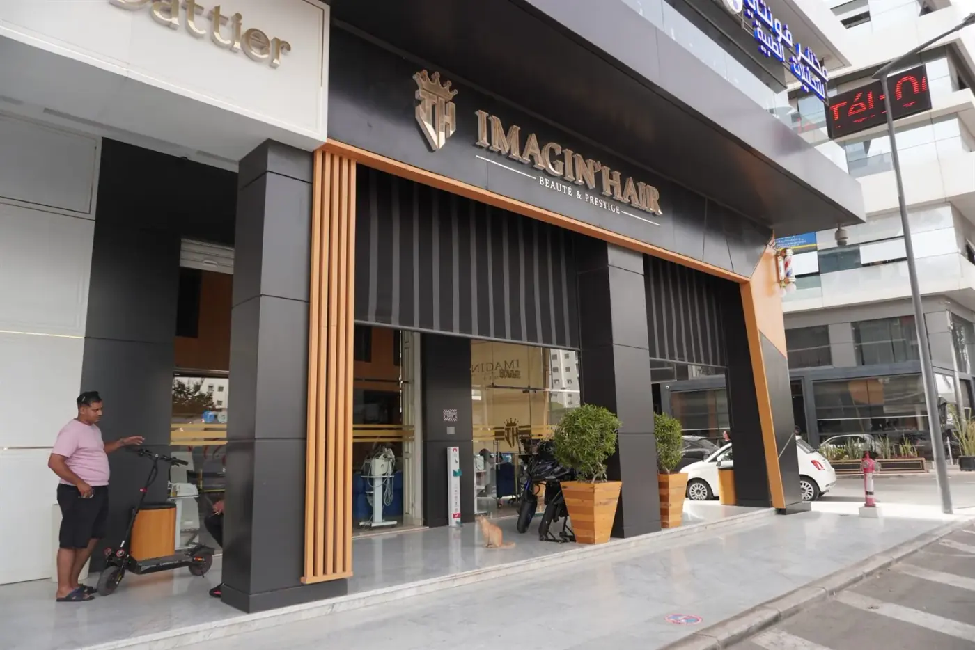 La façade Imagin'Hair — Beauté & Prestige, à Founty